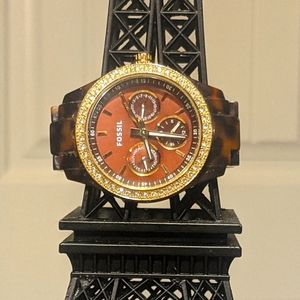 Fossil Caleigh Multifunction Tortoise Watch